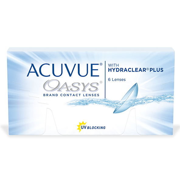 Lentes de contacto Acuvue Oasys  con HydraClear  Plus