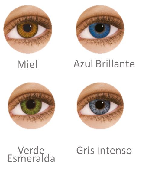 Air Optix Pupilentes Azules En Ojos Cafes Air Optix Colors: Lente